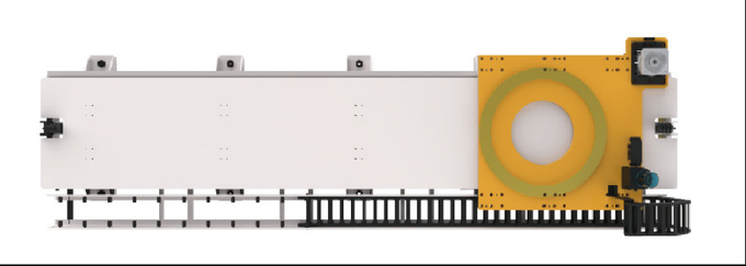 La ferrovia di guida cooperare con il robot di ABB per l'assicurazione accuratezza del robot e della versatilità 3