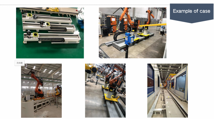 La ferrovia di guida cooperare con il robot di ABB per l'assicurazione accuratezza del robot e della versatilità 7