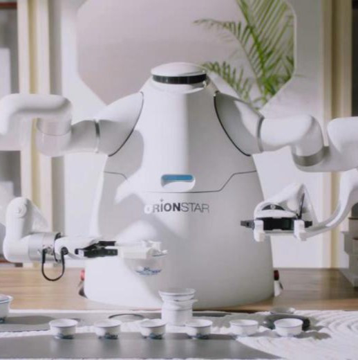 Il robot della macchina del caffè del robot versa sopra il tè di armi di umanoide due della macchinetta del caffè che fa il robot 200kg
