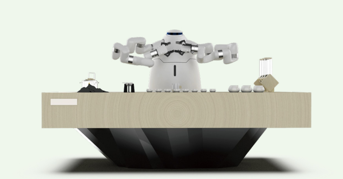 Il robot della macchina del caffè del robot versa sopra il tè di armi di umanoide due della macchinetta del caffè che fa il robot 200kg