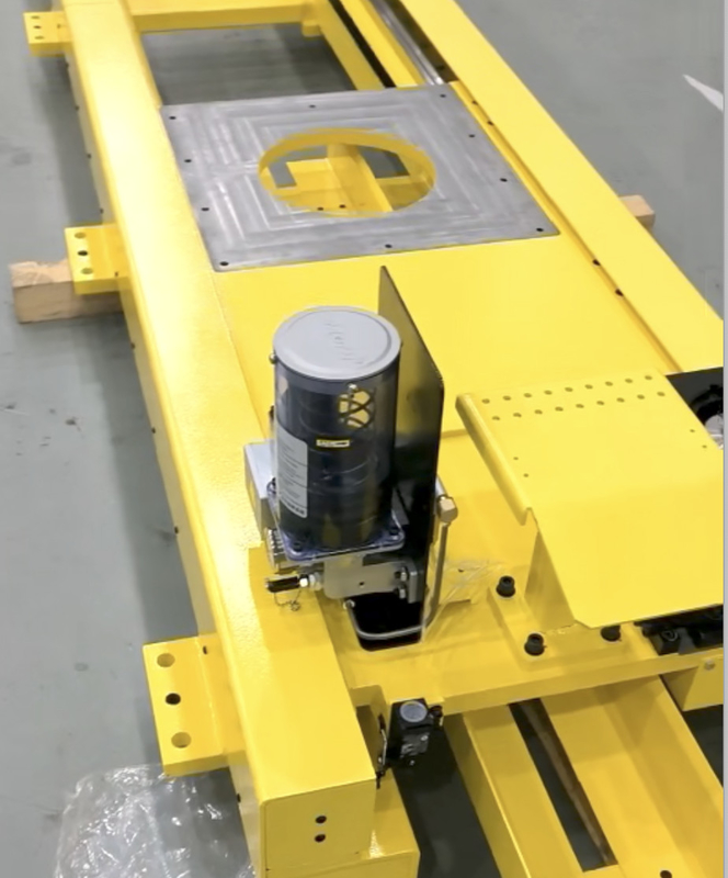 L'industriale lineare della ferrovia del robot di Fanuc completamente ha chiuso il settimo carico della ferrovia di guida di asse del robot 1500kg