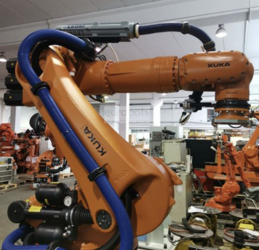Kr 500 di Kuka braccio del robot di 6 assi per le grandi componenti pesanti fabbricanti della maniglia 500kg