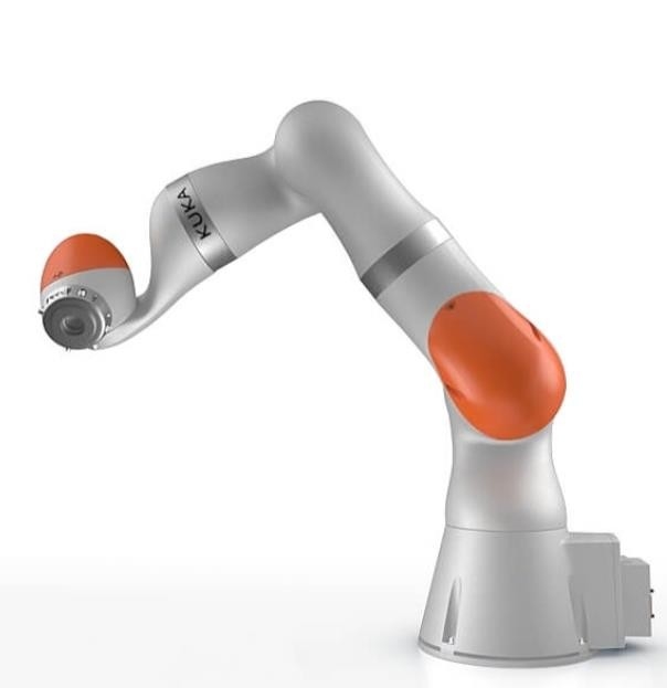 Piccola fabbrica di braccio del robot di Diy Kuka 7kg LBR Iiwa 7 R800 nell'applicazione dipingendo incollatura