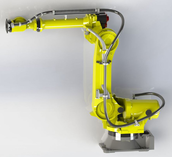 Conduttura di saldatura più lunga di asse di durate della vita una - sei del dispositivo del pacchetto del vestito dal robot di ABB 6640