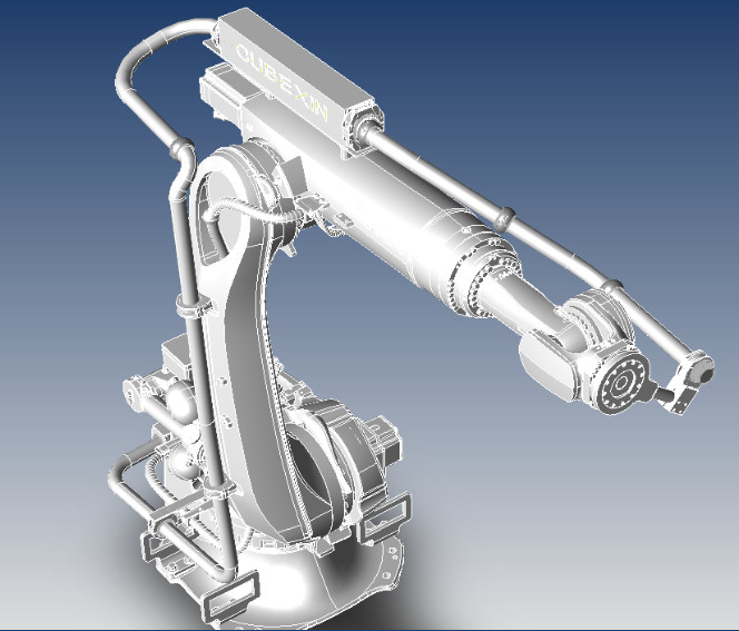 Tipo chiuso componenti robot del pacchetto del vestito dal DPS - con il sistema telescopico della struttura della primavera