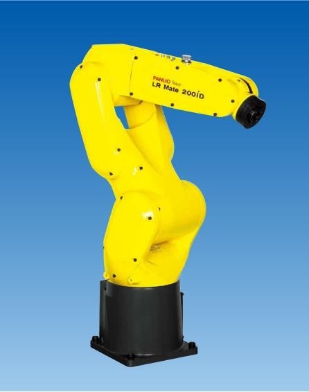 Il piccolo COMPAGNO 200iD/7H di Fanuc LR di asse del braccio 6 del robot di Fanuc carica l'estensione 717mm del braccio 7KG
