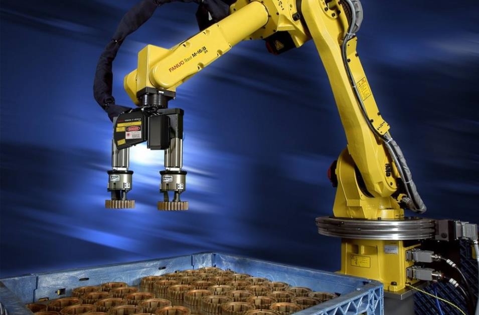 Maneggio del materiale ad alta velocità del carico 630kg di Dof del braccio 6 del robot di FanucR-1000iA/130F impilando
