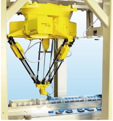 Trattamento robot di logistica del raggio 800mm del pugno di Fanuc dell'assemblea del braccio di dof del braccio parallelo 4 del robot