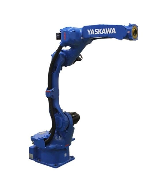 Robot del braccio di Yaskawa che carica il laser di Yaskawa MOTOMAN-AR1440 che elabora officina 12kg