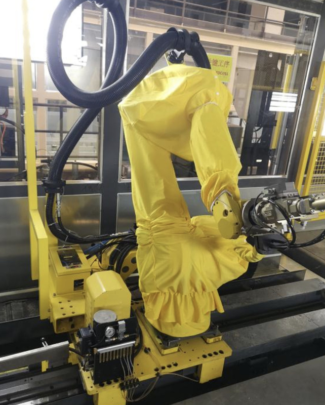 I rivestimenti protettivi impermeabili del robot innestano resistente alla corrosione per l'officina di pulizia