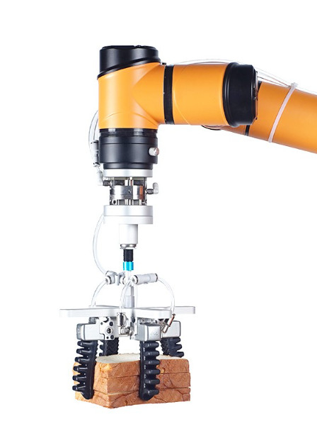 Forza di pressione elevata del braccio dell'artiglio della pinza di presa della struttura durevole semplice materiale di alluminio robot del dispositivo