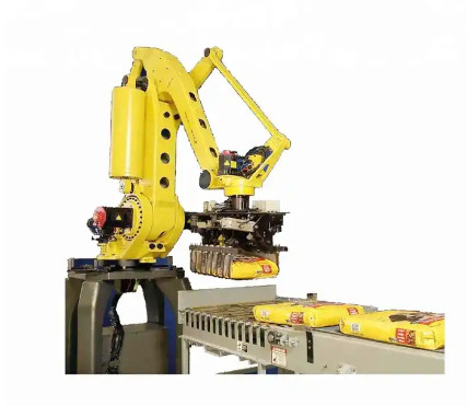 pinza di presa pneumatica per il pallet robot del braccio che impila trattando la linea di produzione d'imballaggio del robot