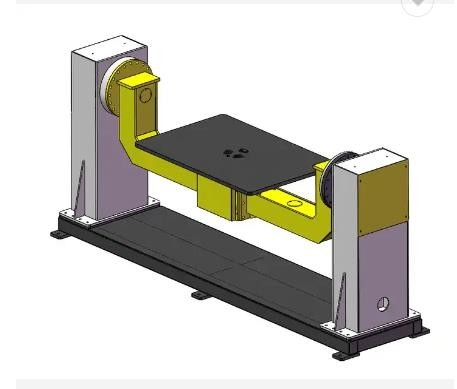 Carico biassiale 100-1000kg di asse della piattaforma girevole 1200x1200 380v 50-60hz del posizionatore del robot per saldatura di Abb