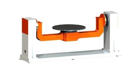 Carico biassiale 100-1000kg di asse della piattaforma girevole 1200x1200 380v 50-60hz del posizionatore del robot per saldatura di Abb
