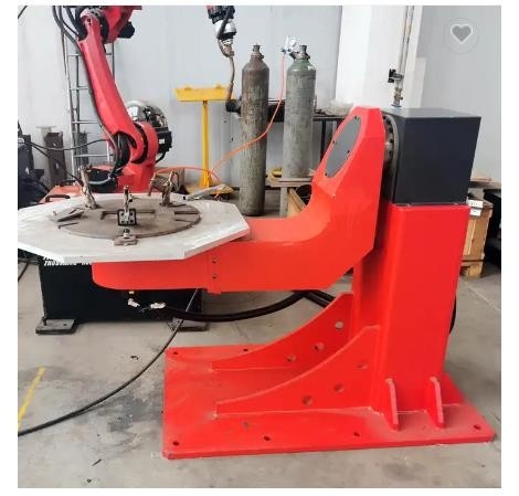 Posizionatore doppio L tipo posizionatore robot 300KG 450mm del robot di asse di FANUC della saldatura ad arco