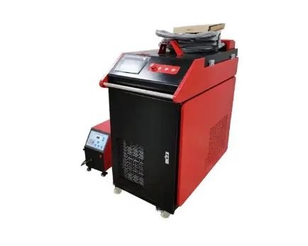 Taglio matrice di acciaio inossidabile del punto della saldatura a laser della macchina della mano automatica del robot che pulisce 3 in 1 2000w