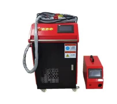 Taglio matrice di acciaio inossidabile del punto della saldatura a laser della macchina della mano automatica del robot che pulisce 3 in 1 2000w