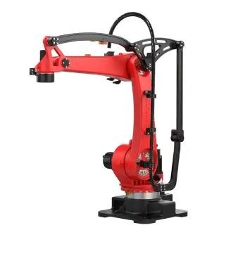Lavoro di alluminio robot della forma di acciaio inossidabile del sistema automatico della saldatura a laser con il Governo del braccio del robot elettrico