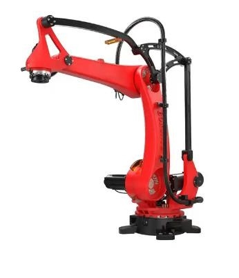 Lavoro di alluminio robot della forma di acciaio inossidabile del sistema automatico della saldatura a laser con il Governo del braccio del robot elettrico
