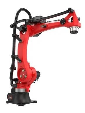 Lavoro di alluminio robot della forma di acciaio inossidabile del sistema automatico della saldatura a laser con il Governo del braccio del robot elettrico