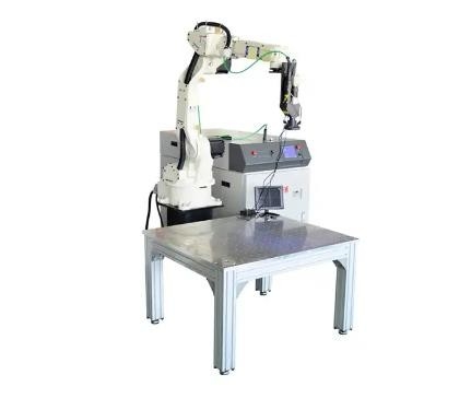 Larghezza di impulso robot del braccio del cellulare ottico del percorso della macchina del sistema della saldatura a laser del robot della fibra 0.1-20ms