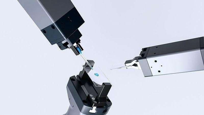 Pinza di presa elettrica di Palletizer del pallet del braccio della pinza di presa di delta del braccio elettrico robot industriale del robot per le bottiglie