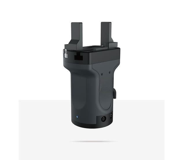 Pinza di presa elettrica RG75-300 adatta a robot di collaborazione. Peso: 0.75Kg/IP65