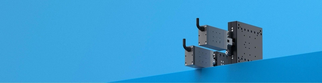 Tavola di scivolamento lineare elettrica ELS70-018 con l'azionamento della vite della palla, dimensioni 120 * 120mm della tavola
