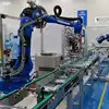 6 Aixs Yaskawa Robot Arm GP180-120 con CNGBS customisato Recinzione di sicurezza come robot di palettatura