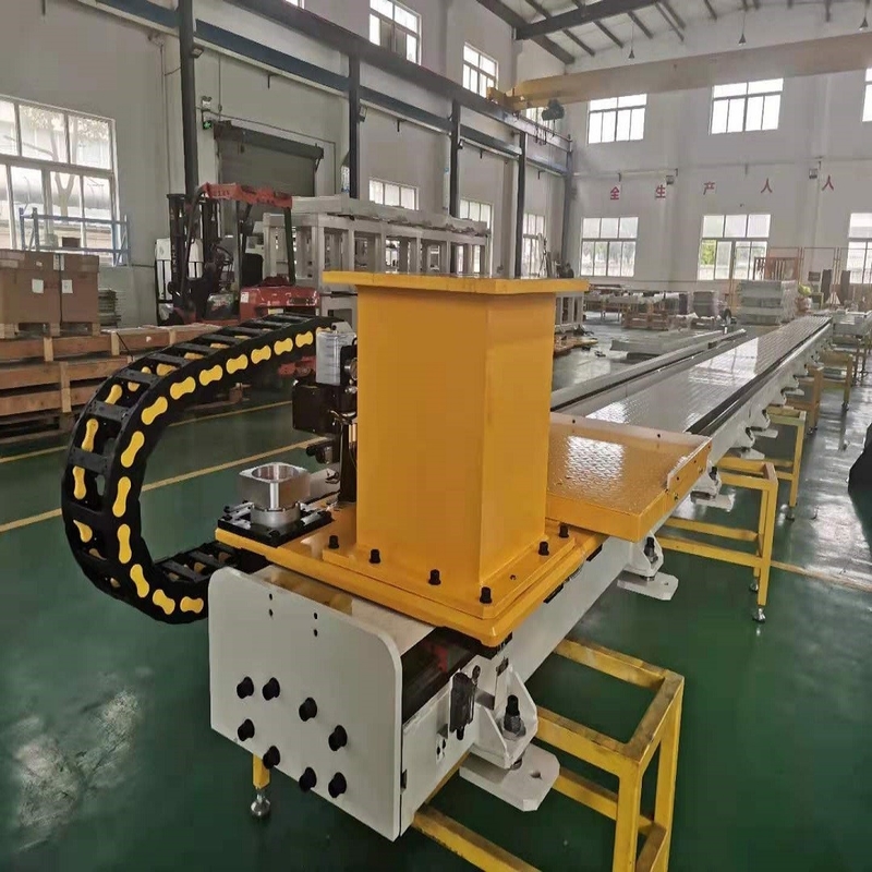 Ferrovia di guida lineare robot industriale efficiente con rapporto di riduzione 1:10 e precisione ±0,1