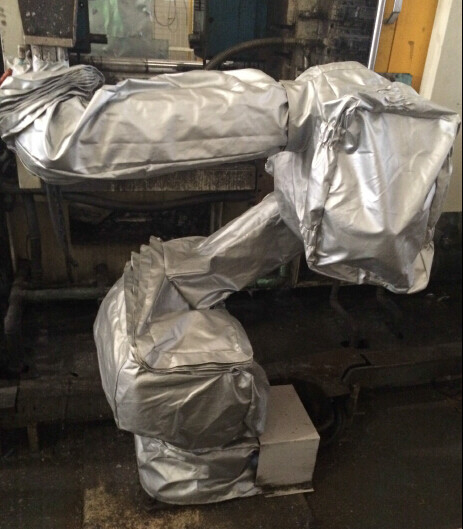 Rivestimento in PVC in tessuto di Oxford, coperture di armature robotiche, inclusa la temperatura massima di riscaldamento di 60 °C