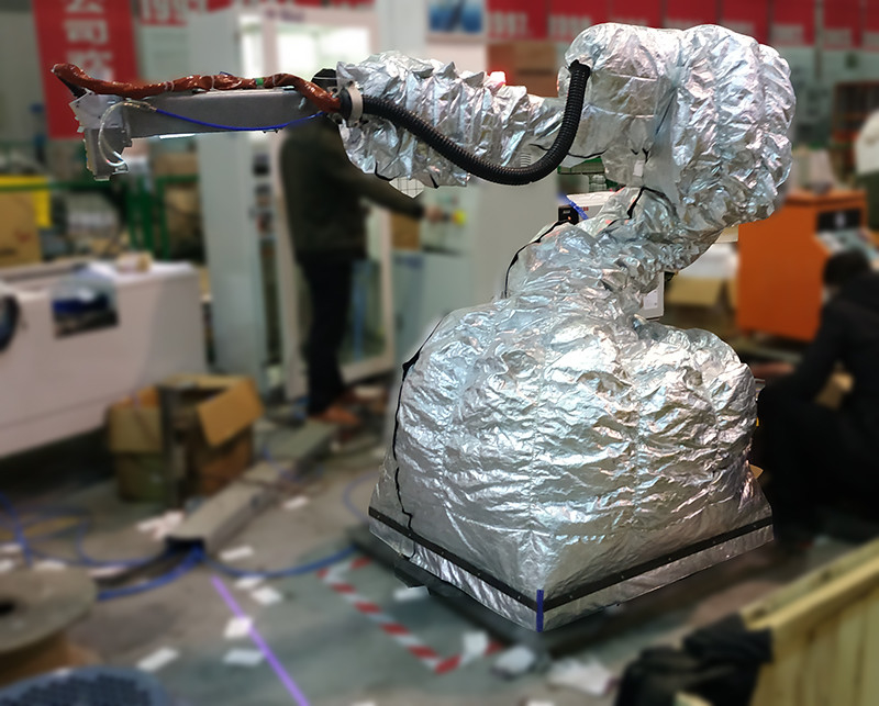 Rivestimento in PVC in tessuto di Oxford, coperture di armature robotiche, inclusa la temperatura massima di riscaldamento di 60 °C