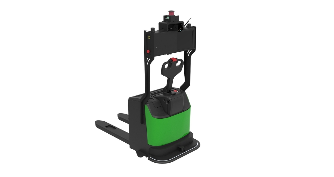 Altezza di sollevamento standard di 125 mm Camione elevatore a guida automatica con capacità di carico di 2000 kg