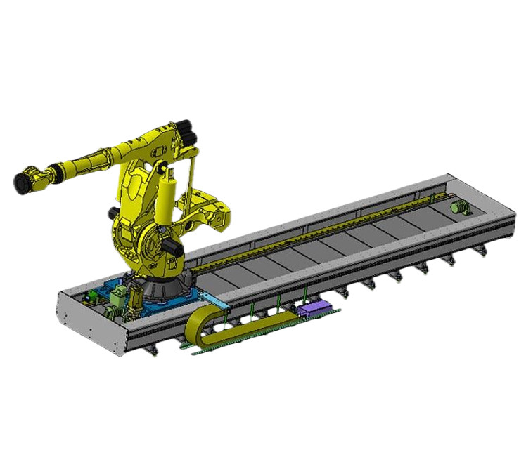 Guida lineare del robot a motore a carico pesante con carico utile di 500 kg e componenti del motore