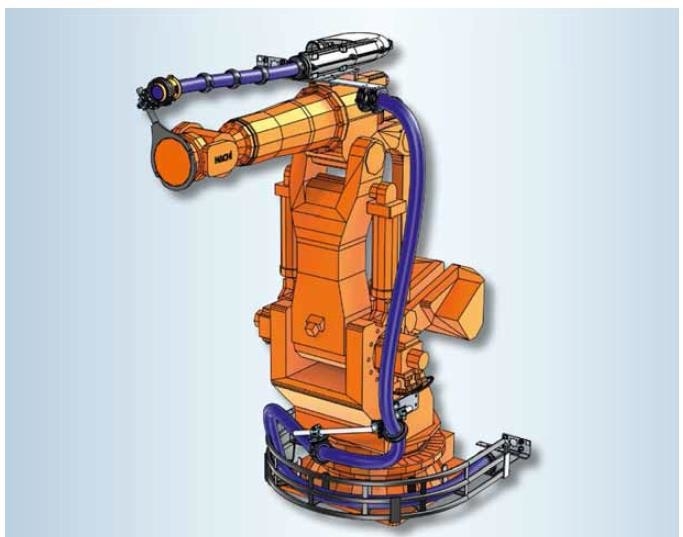 Pacco di abbigliamento per robot di tipo integrato / diviso con modalità di installazione integrata 20 kg di peso